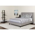 Flash Furniture Platform Bed Set, Riverdale, King, Gray HG-BM-44-GG
